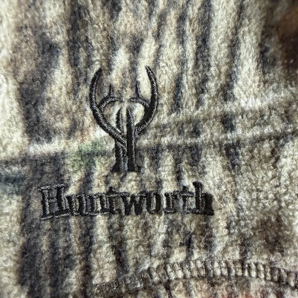 Huntworth Reversible Camo & Blaze Orange Fleece Hunting Balaclava